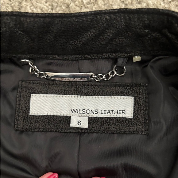New with tags women’s Wilson leather jacket size small 100% leather - Picture 4 of 5